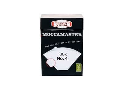 Moccamaster 85022, Kaffefilter, Moccamaster, Kb, Kbg, Kbgt, Cdgt, Hvit, Papir, 100 Stykker