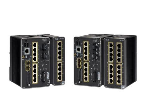 Cisco Catalyst Ie3300 Rugged Series - Switch - Styrt - 10 X 10/100/1000 (8 Poe+) + 2 X Sfp - Din-Skinnemonterbar - Poe+ (360 W) - Dc-Strøm