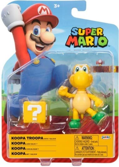 Super Mario 4 Tommers Figur W33, Ass.