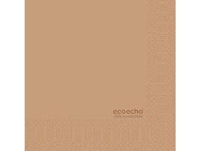 Serviet Duni Ecoecho 24X24 Cm 2-Lags Brun, 8 Pk X 300 Stk/Lott