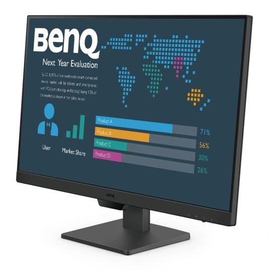 Benq Bl2790t - Forretning - Led-Skjerm - 27" - 1920 X 1080 Full Hd (1080P) @ 100 Hz - Ips - 250 Cd/M² - 1300:1 - 5 Ms - 2Xhdmi, Displayport - Høyttalere