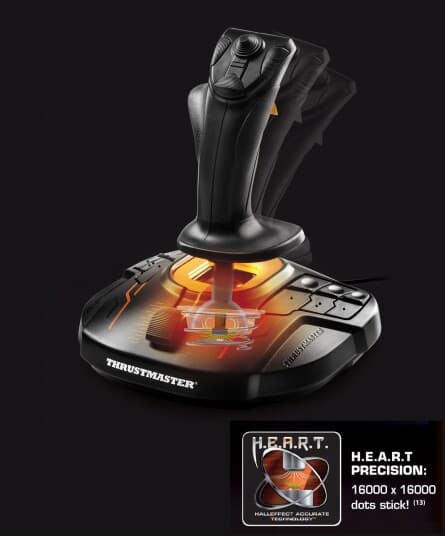 Thrustmaster T.16000M Joystick Spillkontroller, Pc