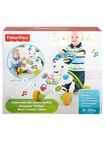 Fisher Price Learn With Me Zebra Walker