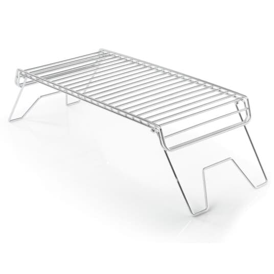 Gsi Outdoors Gsi Campfire Grill With Folding Legs, Rektangulær, Rustfritt Stål, 4 Ben, 444,5 Mm, 210,8 Mm, 33 Mm