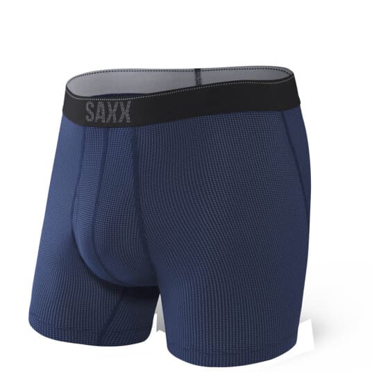 Saxx Quest Boxer Brief Fly Midnight Blue Ii M