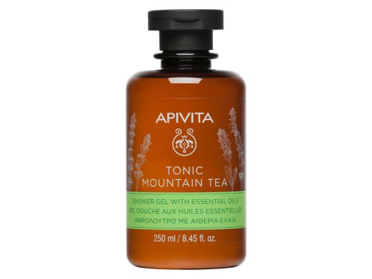 Apivita Tonic Mountain Tea Shower Gel - - 250 Ml