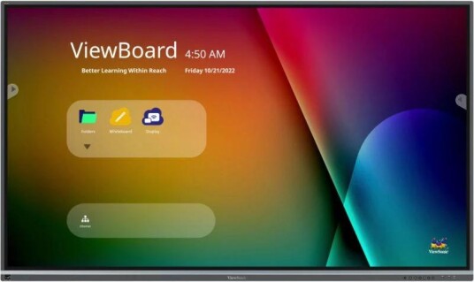 Viewsonic Viewboard Ifp8650-5F - 86" Diagonalklasse 50-5F Series Led-Bakgrunnsbelyst Lcd-Skjerm - Interaktiv Digital Skilting - Med Berøringsskjerm (Flerberørings) / Valgfri Pc-Mulighet - 4K Uhd (2160P) 3840 X 2160 - Direktebelyst Led