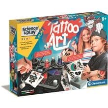 Clementoni Science & Play 78809, Tatoveringssett For Barn, 8 År