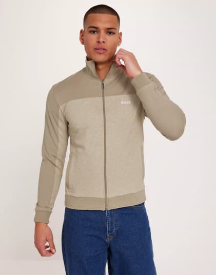 BOSS Tracksuit Jacket 10166548 27 Gensere med glidelås Beige