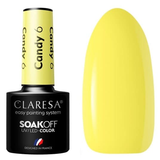 Claresa Claresa Soak Off Uv/Led Candy Hybrid Varnish 6 5G