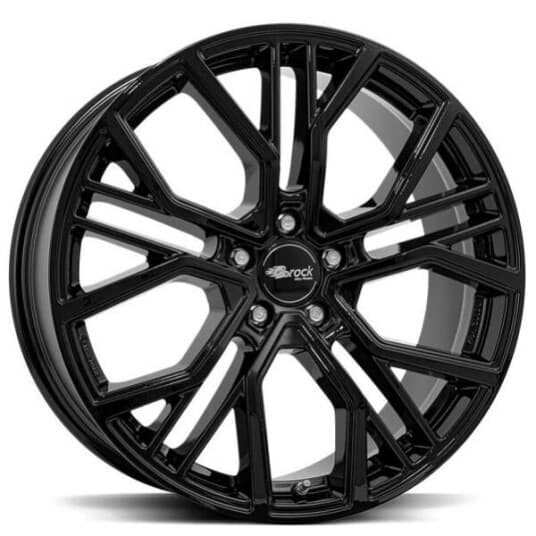 Brock B41 Shiny Black 8.5x21 5/110 ET30 B65.1