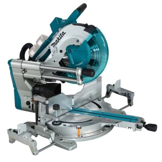 Makita kapp-/gjærsag 2x18v 305mm dls211zu aws bl-m