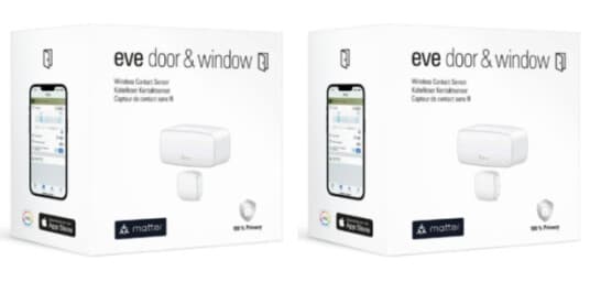 Eve Door & Window (Matter)