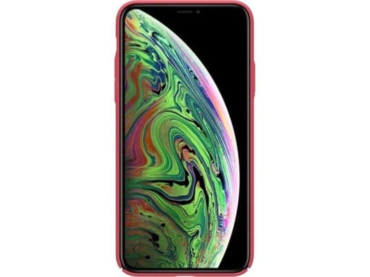 Nillkin Nillkin Super Frosted Shield - Etui Apple Iphone 11 Pro Z Wycięciem Na Logo (Bright Red)