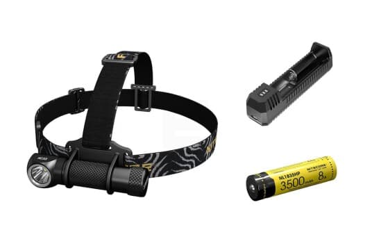 Nitecore Headlamp Series Hc33 - Hodelykt - Led - Hvitt Lys - L-Type