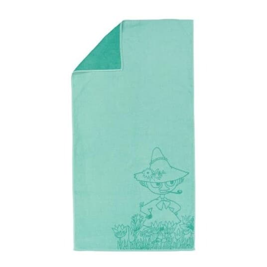 Iittala Moomin Bath Towel 70X140 Snufkin Mint