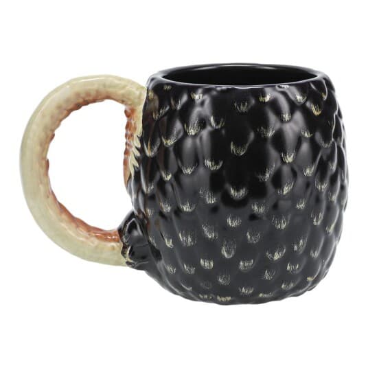 Paladone House Of The Dragon Shaped Mug, Single/Enkelt, 0,5 L, Sort, Keramisk, Krus, Universell