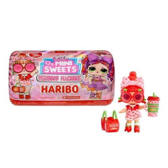 L.O.L. Surprise! Loves Mini Sweets X Haribo Vending Machine Asst In Pdq, Minidukke, Jente, 4 År, Gutt/Jente, Assorterte Farger