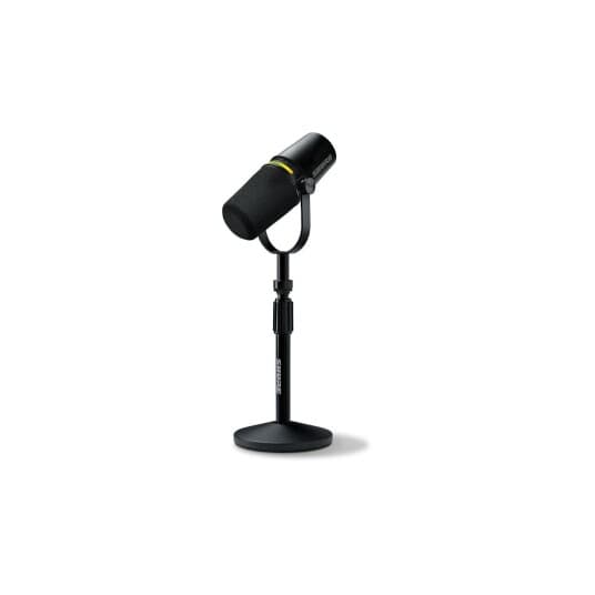 Shure-Mikrofon Shure Mv7+-K-Bndl - Voiceover/Vokalmikrofon Med Xlr/Usb-C-Kontakt Svart + Gator Skrivebordsstativ