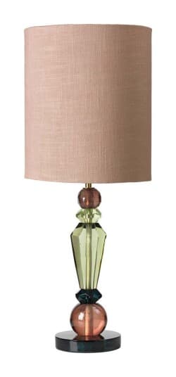 Cozy Living Caia Bordlampe Matcha/Dusty Rose