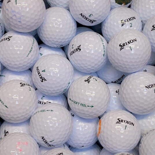 Srixon Soft Feel Mix Grade A/b Golf Balls -12 Pack