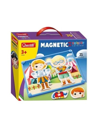 Magnetisk Puslespill 21 Brikker Dress Up Carnival 4421 Quercetti