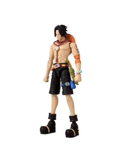 Bandai Anime Heroes Portgas D. Ace, Samlerobjekt Actionfigur, Manga Og Anime