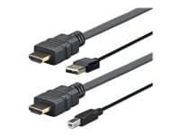 Vivolink Pro - Video/Lydkabel - Usb, Hdmi Hann Til Usb-Type B, Hdmi Hann - 2 M - Svart - 4 K 60 Hz (4096 X 2160) Støtte