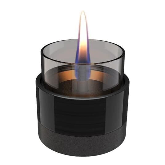 Tenderflame - Rosie lykt 0,15L svart/smoke