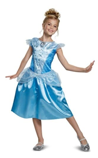 Jakks Pacific Carnival Costume Disney Askepott-Kostyme Fancy Kjole 98-110 Cm (3-4 År)