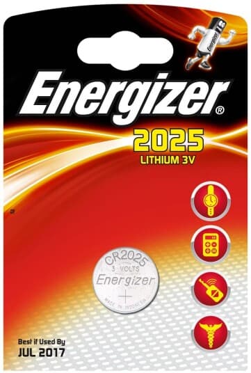 Energizer 2025 - Batteri Cr2025 - Li - 163 Mah