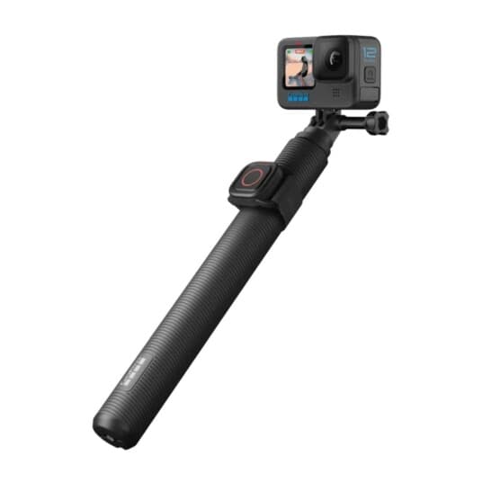 Gopro Extension Pole + Waterproof Shutter Remote Hero12/11 Black