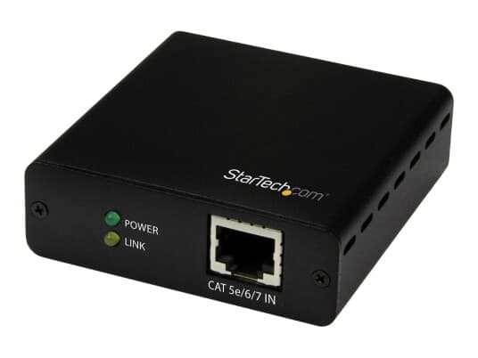 Startech.Com 3 Way Hdmi Splitter - Hdbaset Extender Kit W/ 3 Receivers - 1X3 Hdmi Over Cat5e / Cat6 Splitter - 3 Port Hdbaset Hdmi Extender - Up To 4K (St124hdbt) - Video/Lyd-Forlenger - Opp Til 70 M