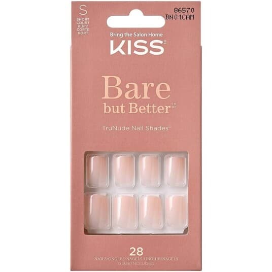 Gel Nails Bare-But-Better Nails Nudies 28 Pcs