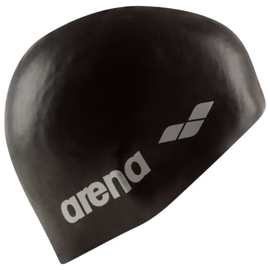 Arena Classic Silicone Cap, Sort, Sølv, Caps, Unisex, Voksen, Svømming, Silikon