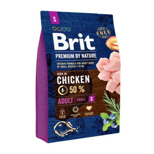 Brit Premium By Nature Adult S 8 Kg