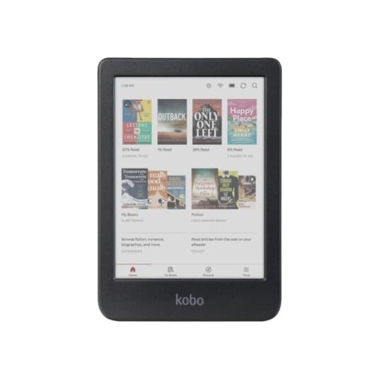 Kobo Clara Colour - Ebook-Leser - 16 Gb - 6" E Ink Kaleido 3 (1448 X 1072) - Berøringsskjerm - Wi-Fi 5, Bluetooth