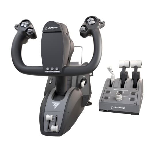 Thrustmaster Civil Aviation (Tca) Yoke Pack Boeing Edition - Åk Og Gasspedal - Kablet - For Pc, Microsoft Xbox One, Microsoft Xbox Series S, Microsoft Xbox Series X