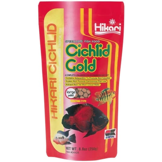 Hikari Cichlid Gold Medium Fullfôr Til Fisk - 250 G