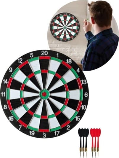 Xq Max Dartboard Med Dart, Dart, Dart, 36 Cm