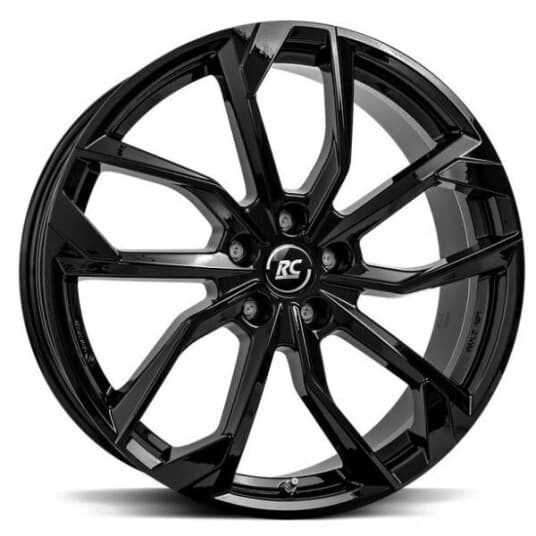 Brock RC34 Shiny Black 8x18 5/108 ET42 B63.4