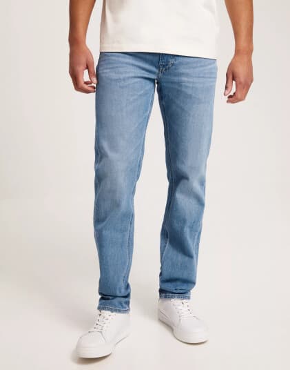 Lee Jeans Daren Zip Fly Straight leg jeans Blå