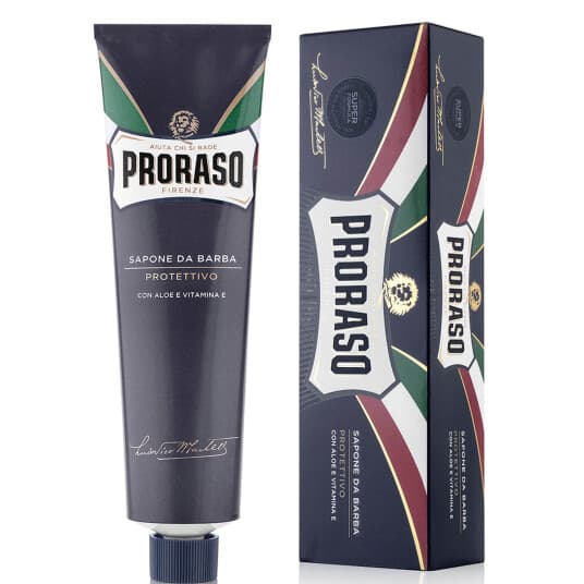 Proraso Proraso Blue Tradisjonell Barbersåpe I Tube For Alle Hudtyper, 150 Ml