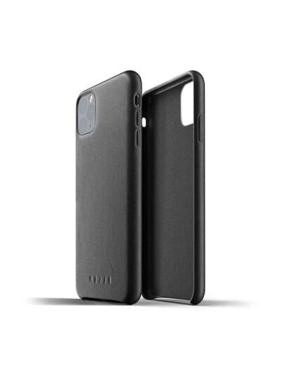 Mujjo Full Leather Case For Iphone 11 Pro Max - Black