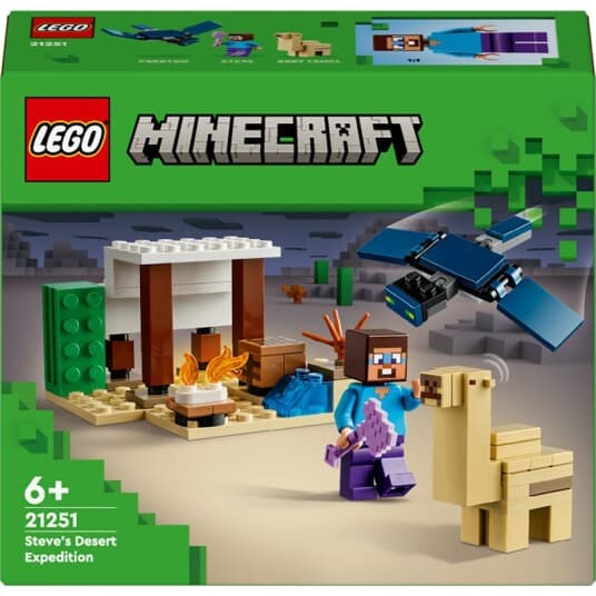 Lego Minecraft 21251 Steves Ørkenekspedisjon