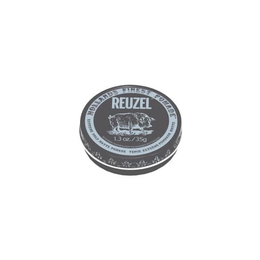 Reuzel Hollands Finest Pomade Sterkt Fikserende Pomade Med Vannbasert Svart 35G