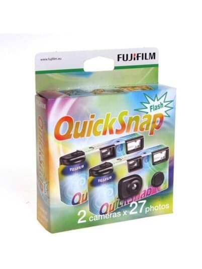 Fujifilm QuickSnap Flash 400 - Engangskamera - 35mm (en pakke 2)