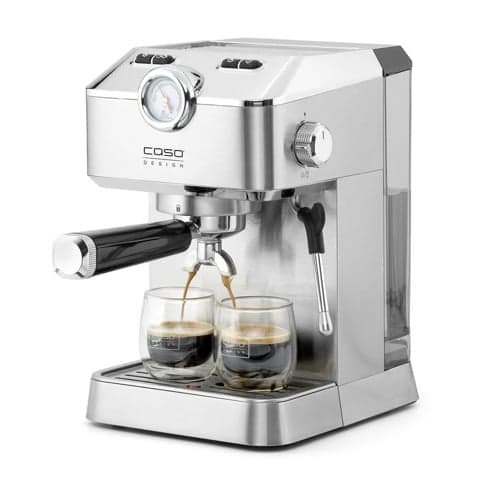 Caso Cs1820 Espresso Gourmet  Espressomaskin - Farge: Rustfritt Stål