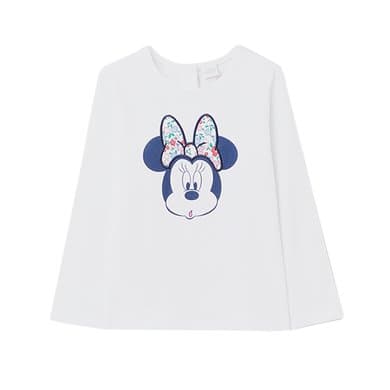 OVS Langermet skjorte Minnie Brilliant White