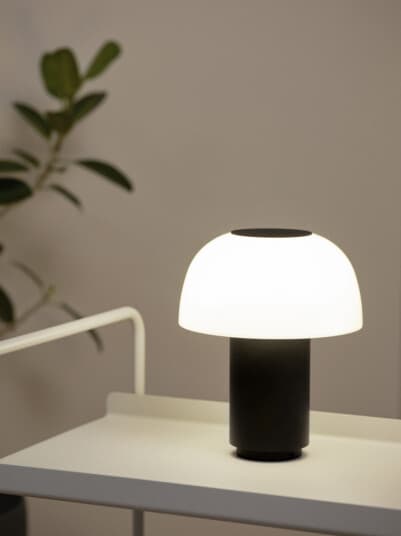 Zone - Harvest Moon lampe 22 cm black